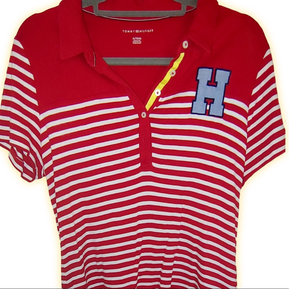 Tommy Hilfiger Polo Short Sleeve Sz XL EUC